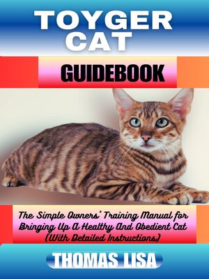 cover image of TOYGER CAT GUIDEBOOK